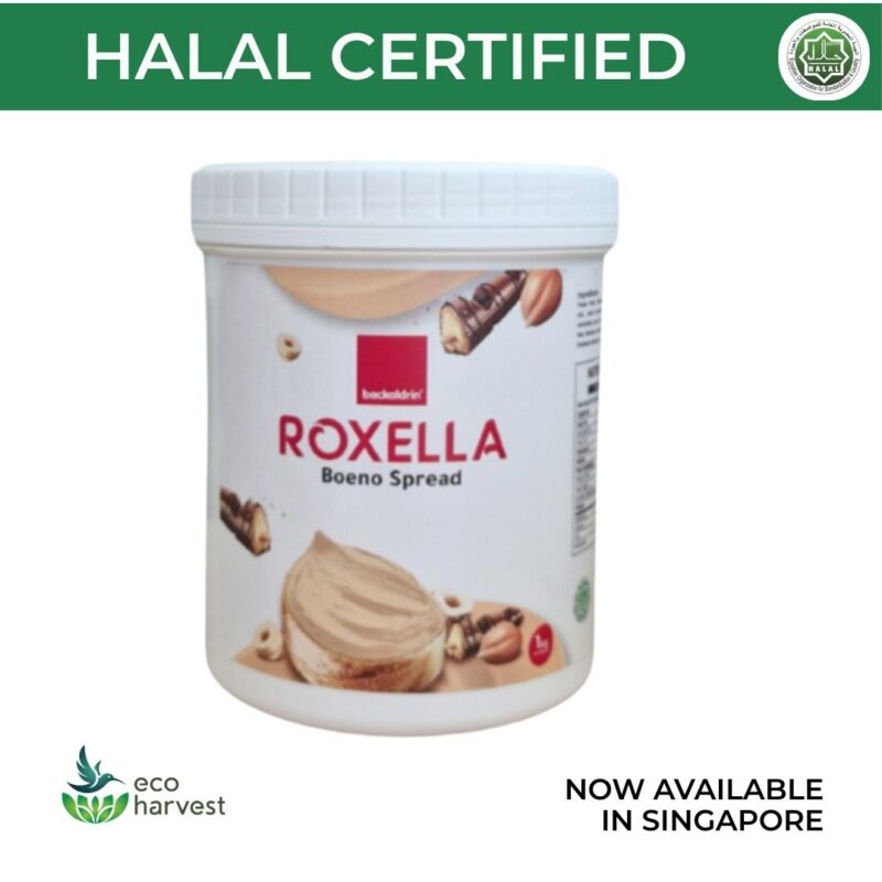 6 Roxella Boeno Hazelnut-Cocoa Spread 1kg - Carton of 10